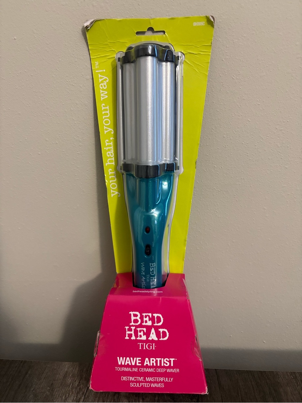 TIGI Wave Artist Tourmaline Ceramic Deep Waver-NEW